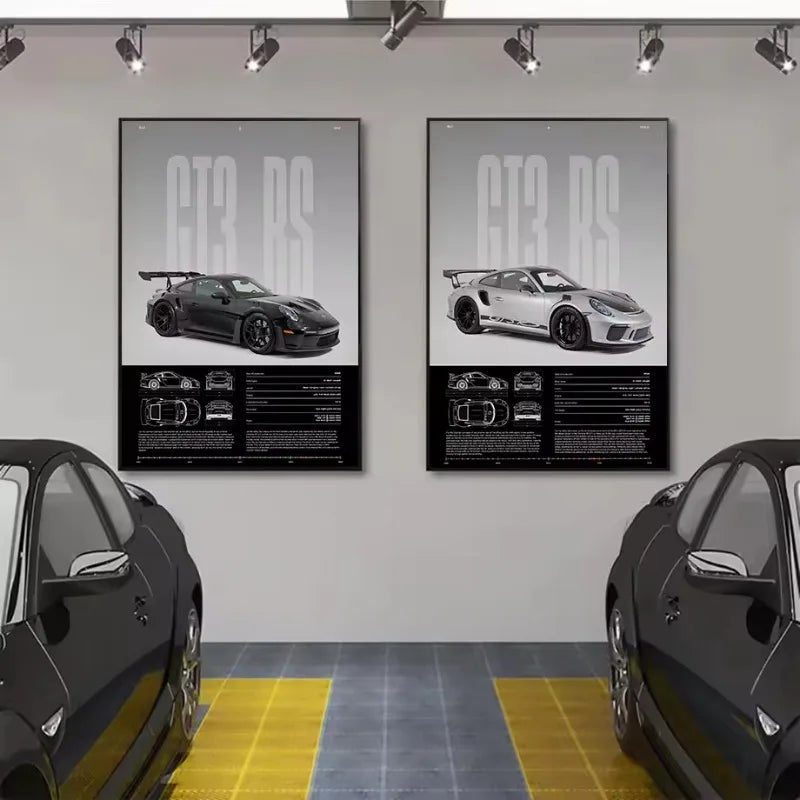 Póster de Coche Premium