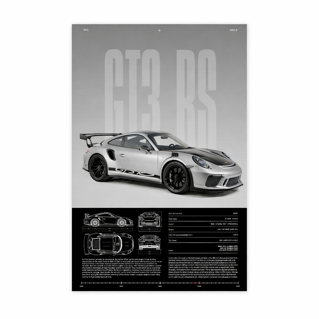 Póster de Coche Premium